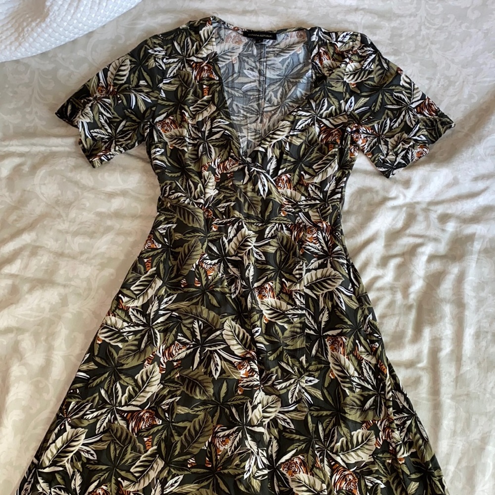 Banana republic wrap dress